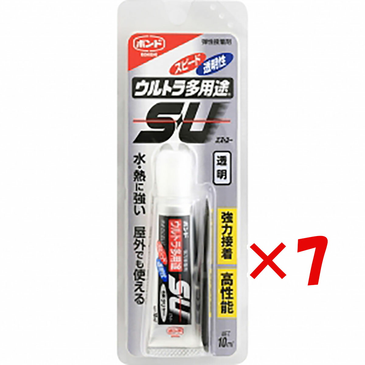 【 まとめ買い ×7個セット 】 「 コニシ ボンド 04591 ウルトラ多用途SU 10ML 134-233 」 【 楽天 月間MVP & 月間優良ショップ ダブル受賞店 】