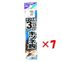 【 まとめ買い ×7個セット 】 「 釣り 針 SASAME ささめ針 キツネ 針 白 糸付 針:3 ハリス:1.5 」 【 送料無料 】 【 楽天 月間MVP...