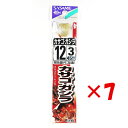 【 まとめ買い ×7個セット 】 「 釣り 針 SASAME ささめ針 カサゴ ガシラ 金 糸付 針:12 ハリス:3 」 【 楽天 月間MVP & 月間優良シ...