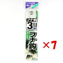 【 まとめ買い ×7個セット 】 「 釣り 針 SASAME ささめ針 フナ 針 茶 糸付 針:3 ハリス:0.8 」 【 送料無料 】 【 楽天 月間MVP ...
