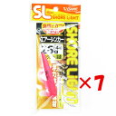 【 まとめ買い ×7個セット 】 「 釣り 仕掛 SASAME ささめ針 特選 SL エアシンカー ピンク オモリ:26g 」 【 楽天ランキング1位 】【 楽...