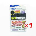 【 まとめ買い ×7個セット 】 「 OWNER オーナー ショートハイパーパニック7 R-3471 3ゴウ ハリス0.6ゴウ 」 【 楽天 月間MVP & 月...