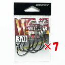 【 まとめ買い ×7個セット 】 「 カツイチ KATSUICHI DECOY フック Wスイッチャー ワーム 104 #3/0 」 【 送料無料 】 【 楽天 月間MVP & 月間優良ショップ ダブル受賞店 】 釣具 釣り具 釣り用品