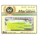 「 ワーム オンスタックルデザイン マナティー 75サイズ MT-K8 ケイムラ・クリアーチャート 」 【 送料無料 】 【 楽天 月間MVP & 月間優良ショップ ダブル受賞店 】 釣具 釣り具 釣り用品
