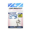 「 プロマリン PRO MARINE スナップ付サルカン ブラック 20号 」 【 楽天 月間MVP & 月間優良ショップ ダブル受賞店 】 釣具 釣り具 釣り...