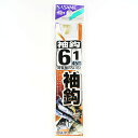 「 釣り 針 SASAME ささめ針 袖 針 金 糸付 針:6 ハリス:1 」 【 楽天 月間MVP & 月間優良ショップ ダブル受賞店 】 釣具 釣り具 釣り...