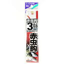 「 釣り 針 SASAME ささめ針 赤虫 針 金 糸付 針:3 ハリス:0.6 」 【 楽天 月間MVP & 月間優良ショップ ダブル受賞店 】 釣具 釣り具...