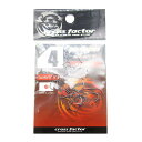 「 フック クロスファクター CROSS FACTOR サイコショット 4サイズ 15個パック 」 【 楽天 月間MVP & 月間優良ショップ ダブル受賞店 】...
