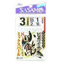 「 ささめ針 SASAME C-220 ピカイチ小鮎 ミックスパール 3号 0.6 」 【 楽天 月間MVP & 月間優良ショップ ダブル受賞店 】 釣り 釣り...