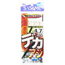 「 ささめ針 SASAME Z-006 堤防遠投デカアジ 7-4 」 【 送料無料 】 【 楽天 月間MVP & 月間優良ショップ ダブル受賞店 】 釣り 釣り...