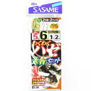 「 ささめ針 SASAME H-706 ハゼワクワク天秤セット 6号 」 【 送料無料 】 【 楽天 月間MVP & 月間優良ショップ ダブル受賞店 】 釣り ...