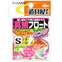 「 ささめ針 SASAME P-233 道具屋真鯛フロート(夜光ピンク) S 」 【 送料無料 】 【 楽天 月間MVP & 月間優良ショップ ダブル受賞店 】...