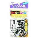 「 ささめ針 SASAME S-109 チョイ太豆アジピンク&ホワイト 1号 」 【 送料無料 】 【 楽天 月間MVP & 月間優良ショップ ダブル受賞店 】...