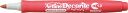 「 シャチハタ デコライト 丸1 メタリックレッド EDFM-1-R 」 【 送料無料 】 【 楽天 月間MVP & 月間優良ショップ ダブル受賞店 】