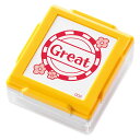「 シャチハタ いいね!スタンプくん イエロー 002 『 GREAT 』PEW-A1-R-02 」 【 楽天 月間MVP & 月間優良ショップ ダブル受賞店 】