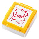 「 シャチハタ いいね!スタンプくん イエロー 007 『 Good 』 PEW-A1-R-07 」 【 楽天 月間MVP & 月間優良ショップ ダブル受賞店 】