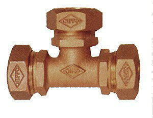 水道用1種用 ポリエチレン管金属継手 チーズソケット NPJX-T 20