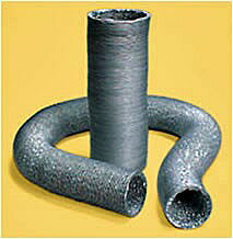 鋼線入アルミフレキシブルダクト 100φx5m