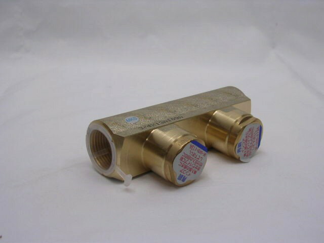 オンダ製作所 ダブルロックヘッダー (分岐数2口) WH-2002-13-S