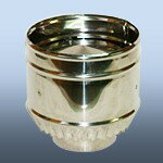 ステンレス CF用排気筒 Dトップ 115φ