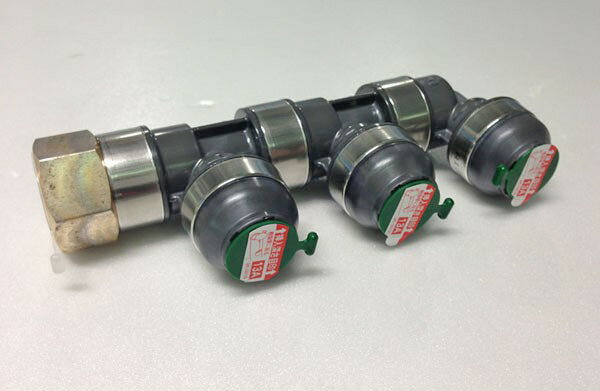 オンダ製作所 5E型回転ヘッダー(分岐数3口) WH1-5E04