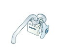 【在庫あり】 凍結防止 水栓 コックヒーター 電熱産業 CH-2 自己温度制御型 給水 給湯 横型自在水栓用