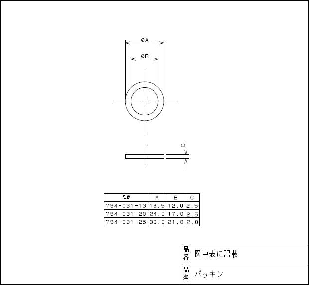 �᡼�����б�,��������,�����ѥѥå���(�Ƥ�13mm��,����18.5mm�����12mm�߸���2.5mm,���Ѳ���0��80��)794-031-13