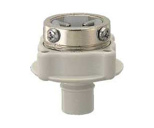 カクダイ,洗濯機用ビス止め口金(水栓パイプ先端ビス止め取付け)436-602