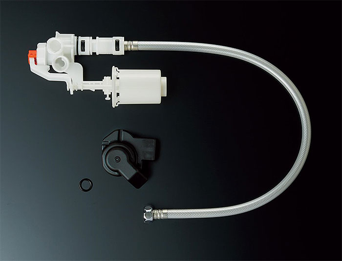 TOTO,HH06073S,立形ボールタップ,ホース接続式大便器用(ピュレストQR/SH232系,ピュレストEX/SH400系他用,一般地用,手洗い付/無し共用)