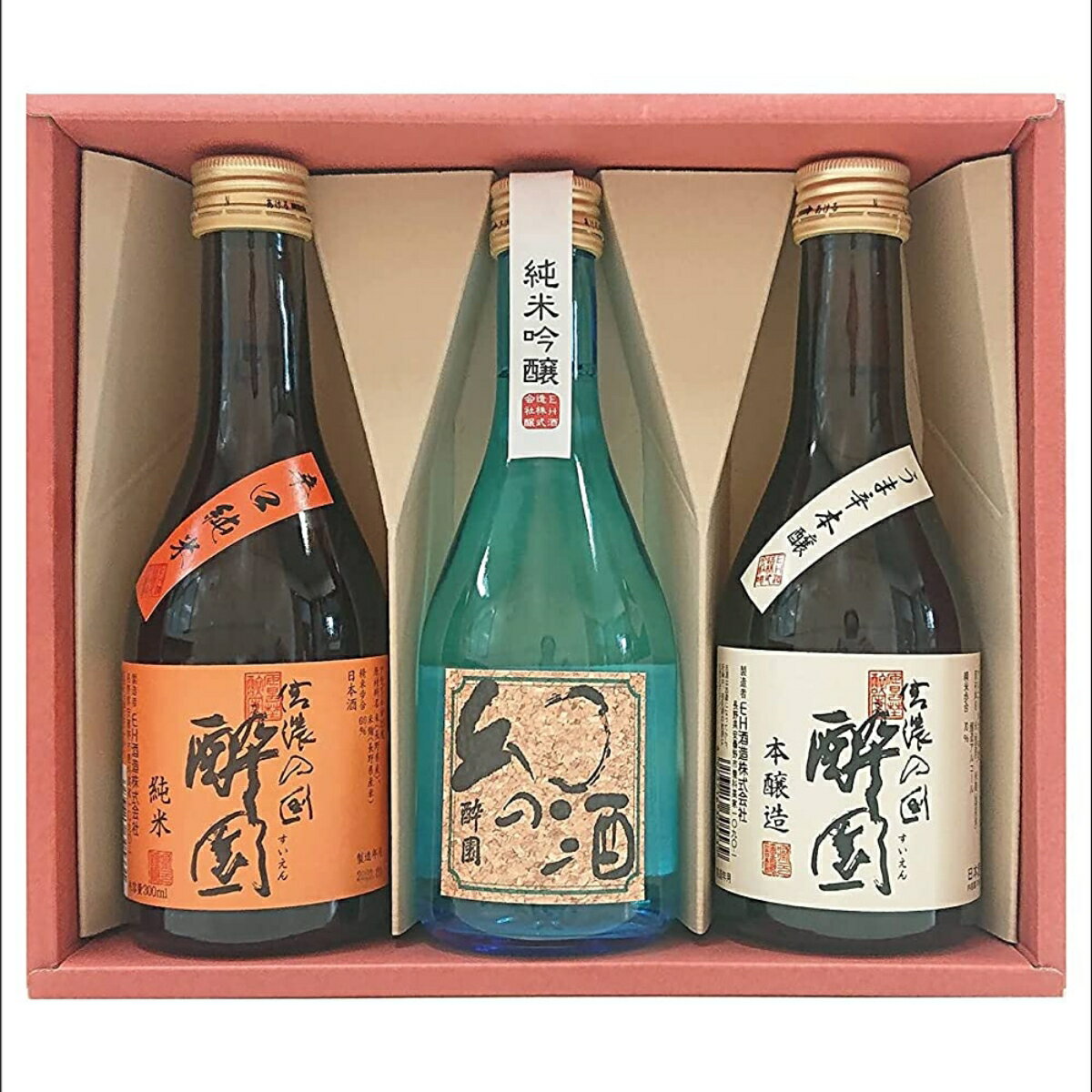 酔園 家呑み 3本セット 300ml×3 日本酒 飲み比べ 