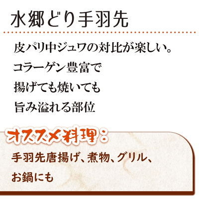 鶏肉 水郷どり 手羽先 300g 国産 ブランド 鶏 千葉県産 産地直送 新鮮 小分け とり肉 鳥肉 水郷とり 焼肉 焼き肉 29 - Image 2