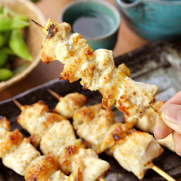 焼きとり（5本入）［ 国産 千葉県 鶏肉 手刺し タレ焼き 塩焼き やきとり 焼鳥 ヤキトリ 晩酌おつまみ 調理済み 胸肉 皮 ］