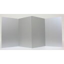 ひな人形 ひな道具 単品 部品 売り きよら 二曲一双屏風 36cm 銀 155969