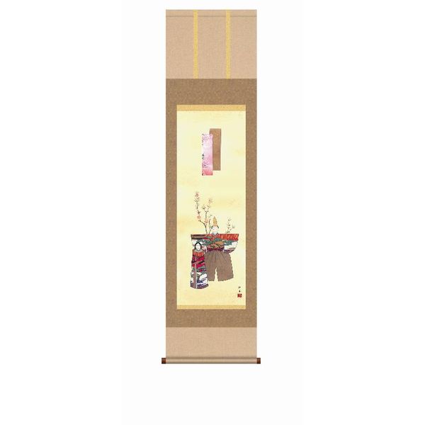 掛軸 三幸 第38集 立雛 尺三 MF1-019 長江 桂舟 140347153