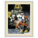 額 三幸 飾1号 花瓶の花 F6 G4-BM034 ルノワール 154764525
