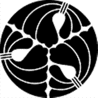 家紋 鯉のぼり 名前旗 五月人形 ひな人形用 家紋番号0962 綿(わた) 三つ割り結綿 みつわりゆいわた 139822962