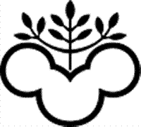 家紋　鯉のぼり　名前旗　五月人形　ひな人形用　家紋番号1502 洲浜(すはま) 中陰州浜桐 ちゅうかげすはまきり 139839502
