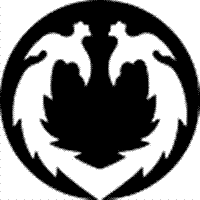 家紋 鯉のぼり 名前旗 五月人形 ひな人形用 家紋番号1766 文字(もじ) 百の字5 ひゃくのじ 139839766
