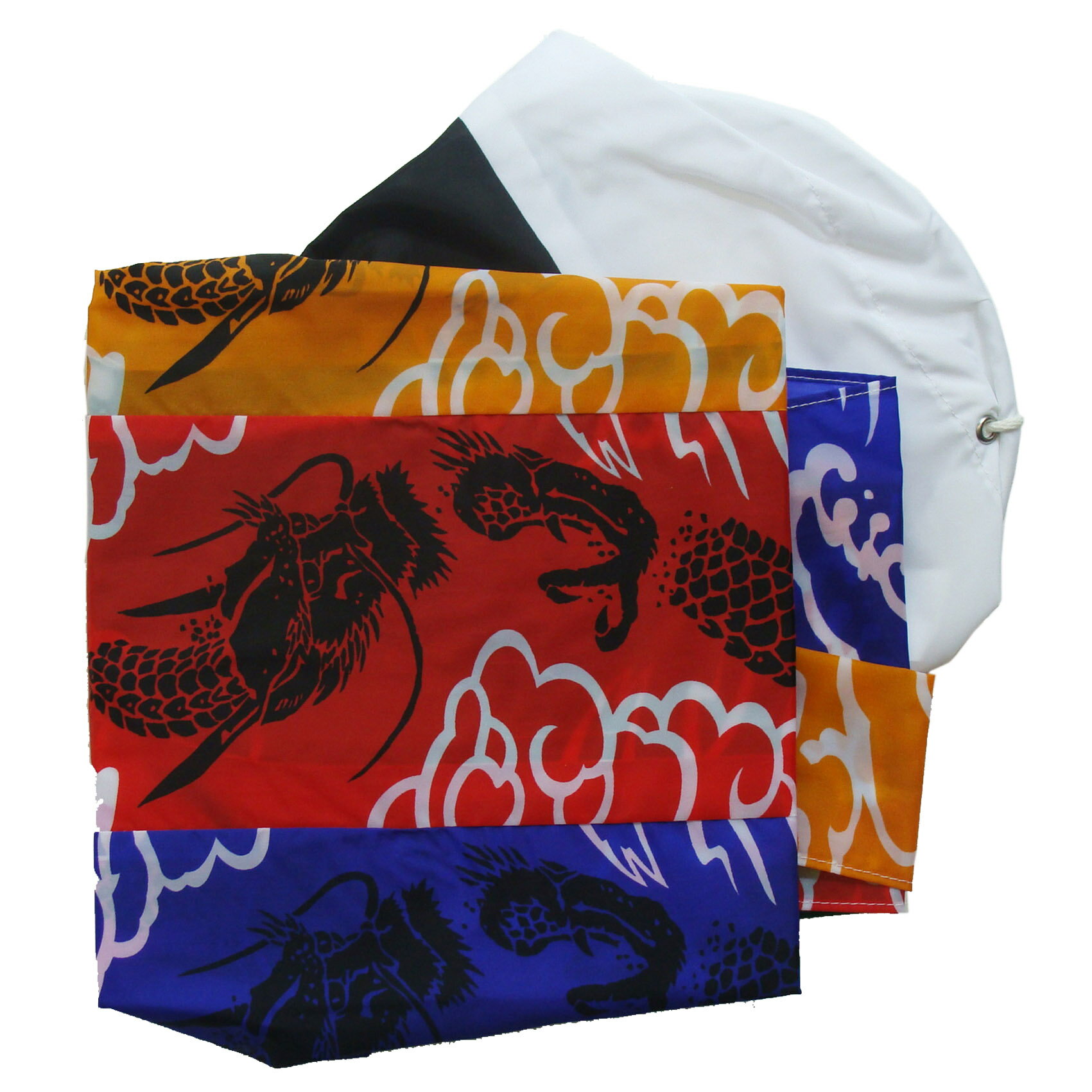 鯉のぼり 単品 バラ 在庫処分 アウトレット 特価 ナイロン地 柄入り吹流 4m 145311052