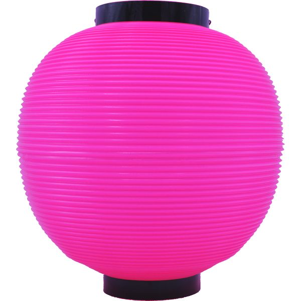 提灯 ちょうちん 赤提灯 赤ちょうちん 祭り ポリ提灯 丸提灯 尺丸提灯単色　桃 159202