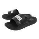 ★店内ポイント最大20倍★ プーマ PUMA スポーツサンダル ソフトライド マッサージ スライド ブラック 38306201(4)