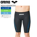 ★ポイント最大20倍★ メンズ 競泳水着 レーシング水着 WA承認 AQUA ADVANCED アクアアドバンスド ハーフスパッツ 【 arena (アリーナ)ARN-1022M】 競泳用 FINAマーク