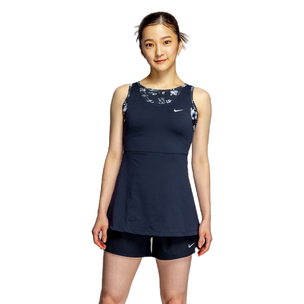 水着 レディース フィットネス水着 セパレート ナイキ NIKE ふんわりシルエット 2i...