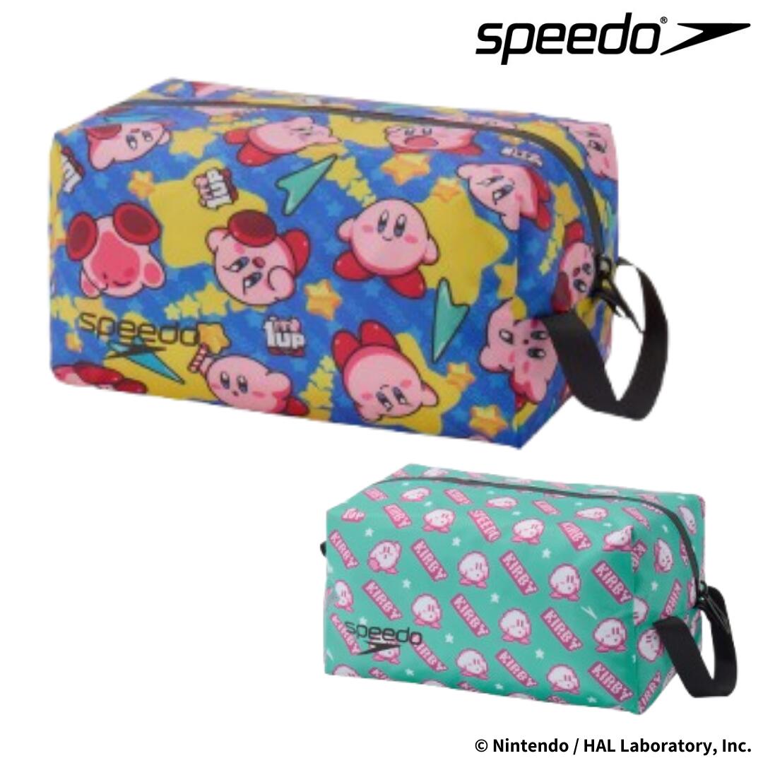 乐天商城 - ★マラソン連動セール★Speedo スピ—ド 水泳バッグ カービィウォータープルーフ エム SE22602 kirby Mサイズ