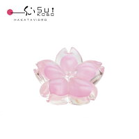 ガラス箸置き 桜 おしゃれでかわいいガラスの箸置き 桜 贈答品 ギフト お祝い ガラス細工