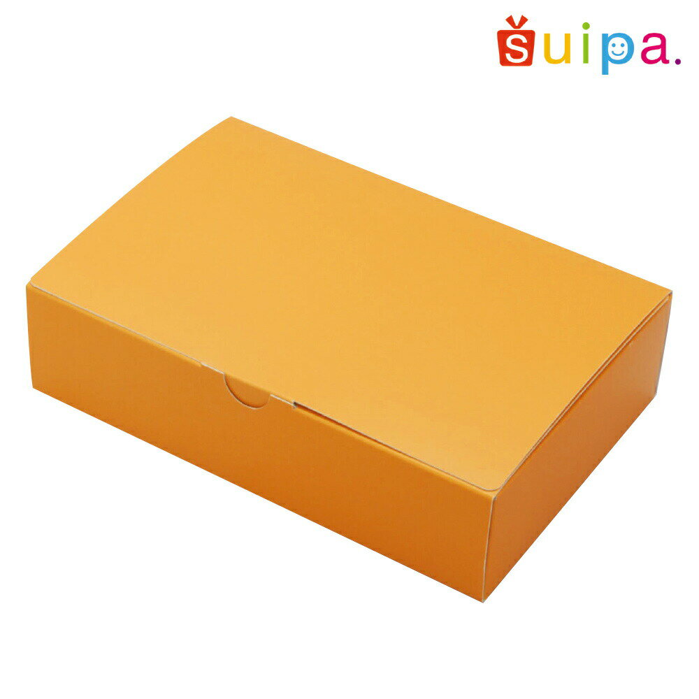 スフレチーズケーキ箱 オレンジ 10個　200個