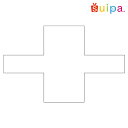 OP♯20 十文字フィルム(ショコラ用)無地 270×175 1,000枚【送料無料】