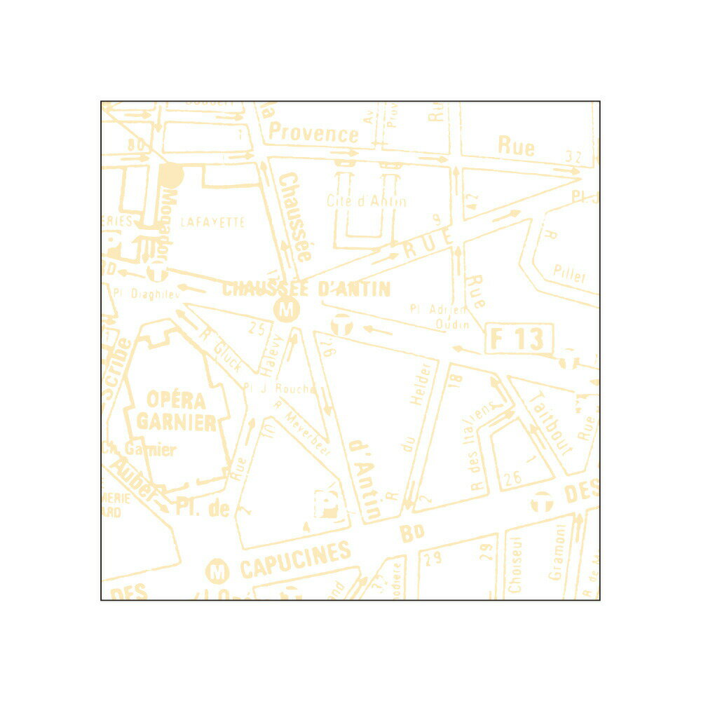 OPマットフィルム 150角 地図柄（Y）　500枚