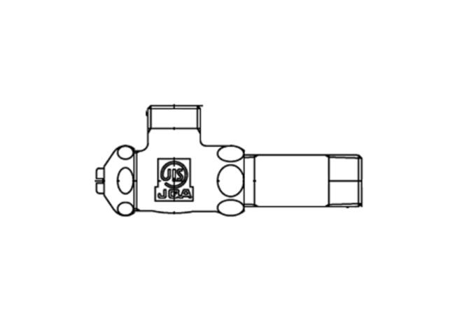 樂天商城 - TOTO アングル形止水栓 LTL4C11U 洗面化粧台用オプション (壁給水用)
