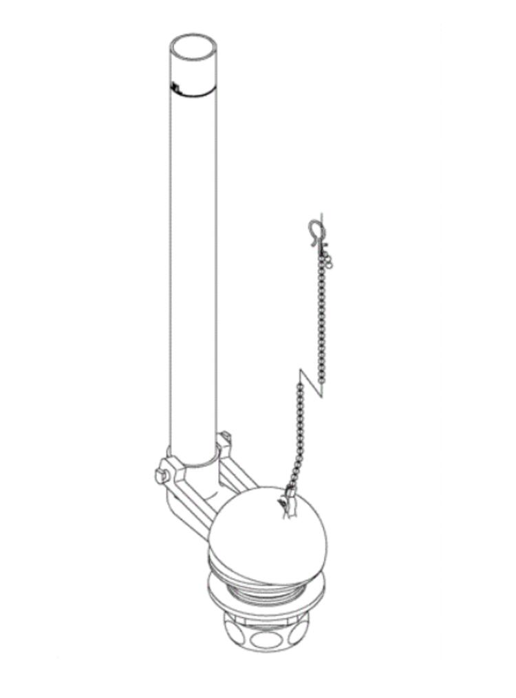 樂天商城 - TOTO TH426-1 ロータンク S670B用排水金具